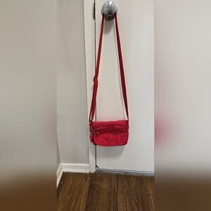 Small Kipling Red Crossbody Bag